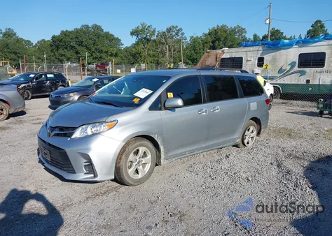 2019 Toyota Sienna Le from USA, damaged, VIN 5TDKZ3DC6KS979141